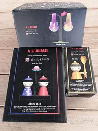Alessi sale e pepe e portauovo (NUOVI)