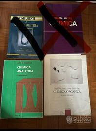 libri di chimica analitica e organica