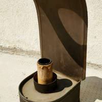 Lampada da esterno in ottone vintage