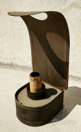 Lampada da esterno in ottone vintage