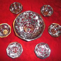 Servizio in cristallo - vintage - Spada - Milano