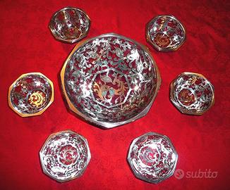 Servizio in cristallo - vintage - Spada - Milano
