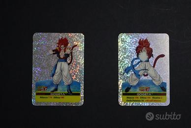 Dragon Ball GT Lamincards Gogeta SSJ4 Holo Silver