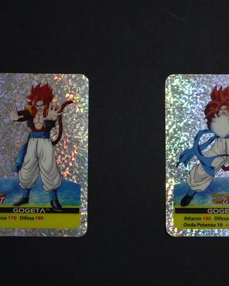 Dragon Ball GT Lamincards Gogeta SSJ4 Holo Silver