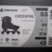 ROLLERBLADE CROSSFIRE TAGLIA 43