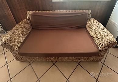 Divano in rattan