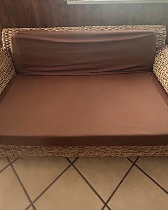 Divano in rattan