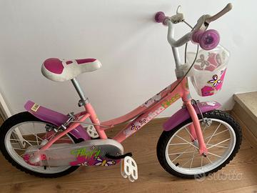 Bici bambina Dino Bikes 16” con cestino