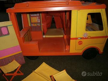 Camper Barbie Country Camper Mattel 1970 Original