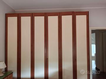 Armadio 6 Ante –  accessoriato mensole e cassetti