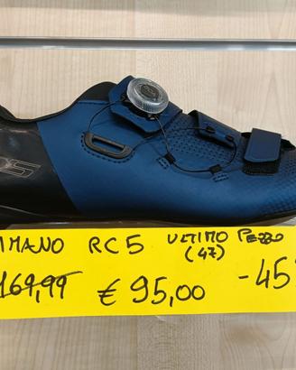 -45% Sconto Scarpe Shimano RC502 - Blu nr. 47