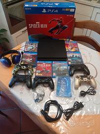 PS4 Slim 1TB + 5 giochi + controller
