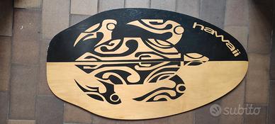 Tavola surf spiaggia in legno compensato
