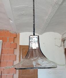 Lampadario in vetro di Murano attribuibile a Nason