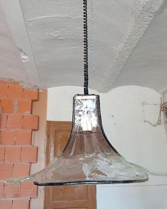 Lampadario in vetro di Murano attribuibile a Nason