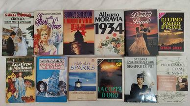 12 libri di autori vari