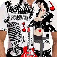 camicia Rockabilly 
