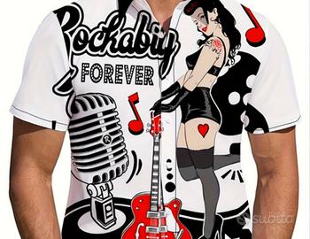 camicia Rockabilly 