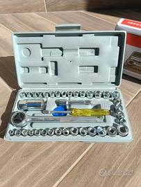 Set chiave a bussola per cricchetto 40pezzi