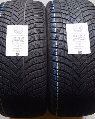 2 GOMME 285 45 21 BRIDGESTONE A72805