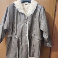 Giubbotto di pelle pelliccia