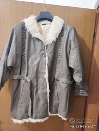 Giubbotto di pelle pelliccia