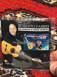 Set di corde speciali colorate per chitarra