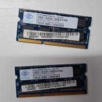 4GB DDR3-1333 (2x2GB) 1.5v SkHynix usati funzionan