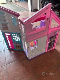 Barbie casa dei sogni. moto, macchina e altro
