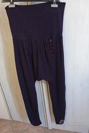 Pantaloni donna colore vinaccia