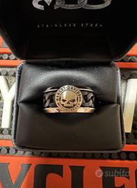 Anello Willie G Skull Originale Harley Davidson