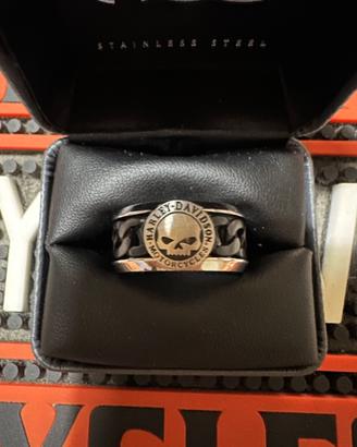 Anello Willie G Skull Originale Harley Davidson