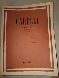 Carulli 24 Preludi Dall'Op. 114 per chitarra