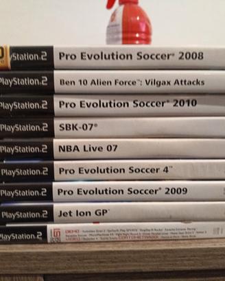 Lotto 9 Giochi PlayStation 2 PS2 Calcio e Vari