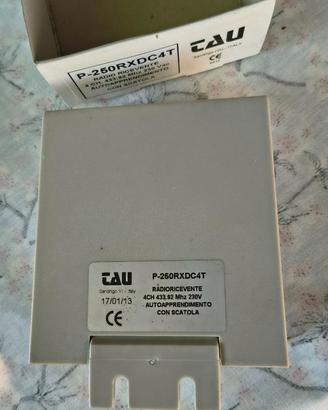 TAU P-250RXDC4T radioricevente 4 canali 433,92 MHz