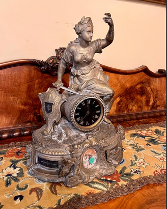 DaVILLAveneta900MAESTOSO/RAROorologioCAMINOsecXIX°