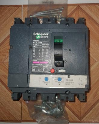 interruttore industriale da 250 ampere