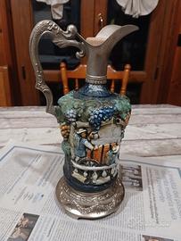 caraffa ceramica collezione borghini