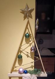 nuovo albero di natale in legno handmade