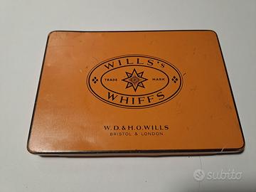 Scatola di  latta  per sigarette  Will's Whiffs UK