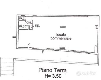 BORGO S LORENZO fondo mq 130 facile parcheggio