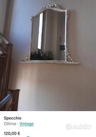 specchio vintage anni 50