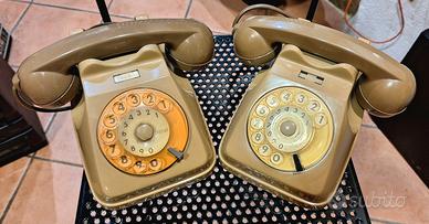 2 Telefoni SIP vintage anni 60/70/80 rotella disco