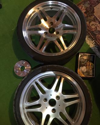 Cerchi smart brabus originali da 17 e distanziali