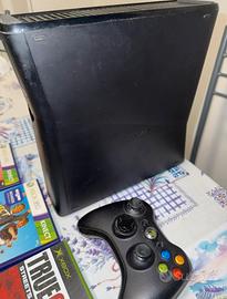 Xbox 360 slim + kinect e 6 giochi