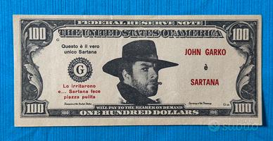 Spaghetti Western John Garko banconote/gadget 100$