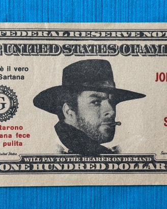 Spaghetti Western John Garko banconote/gadget 100$