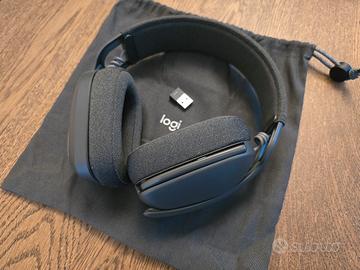 Cuffie Wireless Logitech Zone Vibe 125 - Grafite