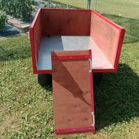 CARRETTO PER GIARDINAGGIO ROSSO