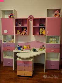 Libreria  per cameretta bimba